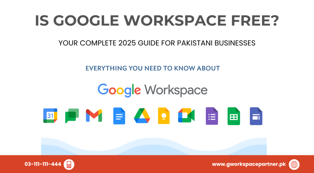 Is Google Workspace Free? Your Complete 2025 Guide for Pakistani Businesses