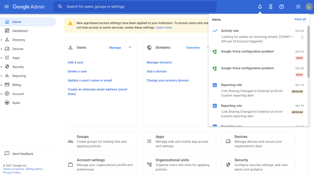 Monitor User Activity & Enable Alerts
