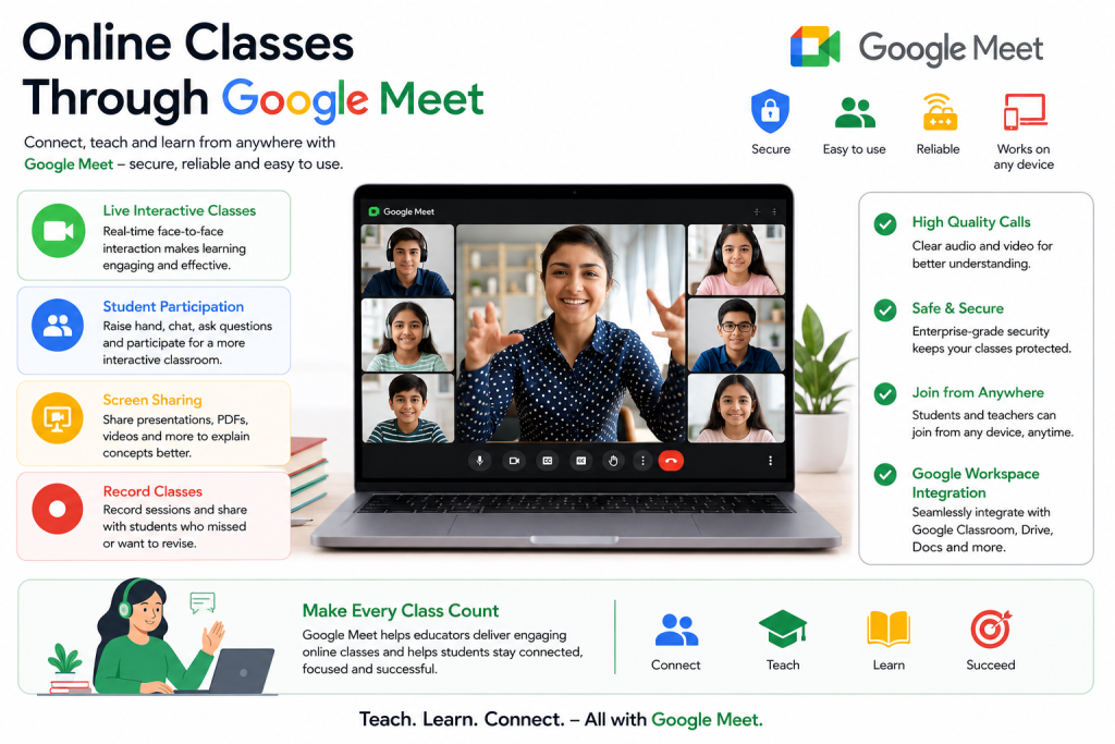 Online Classes Through Google Meet